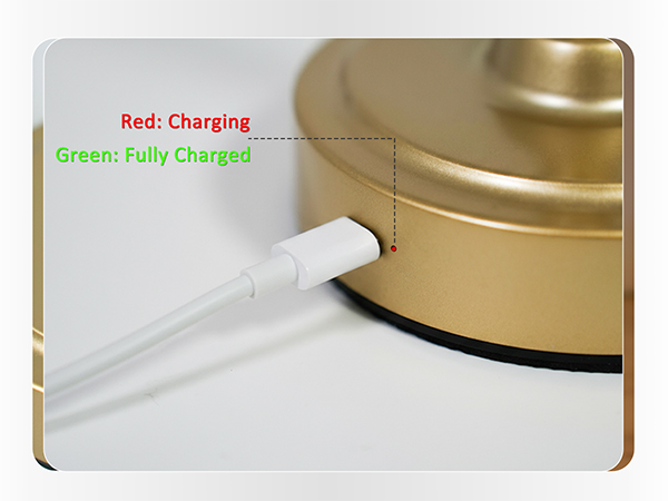 portable table lamp rechargeable