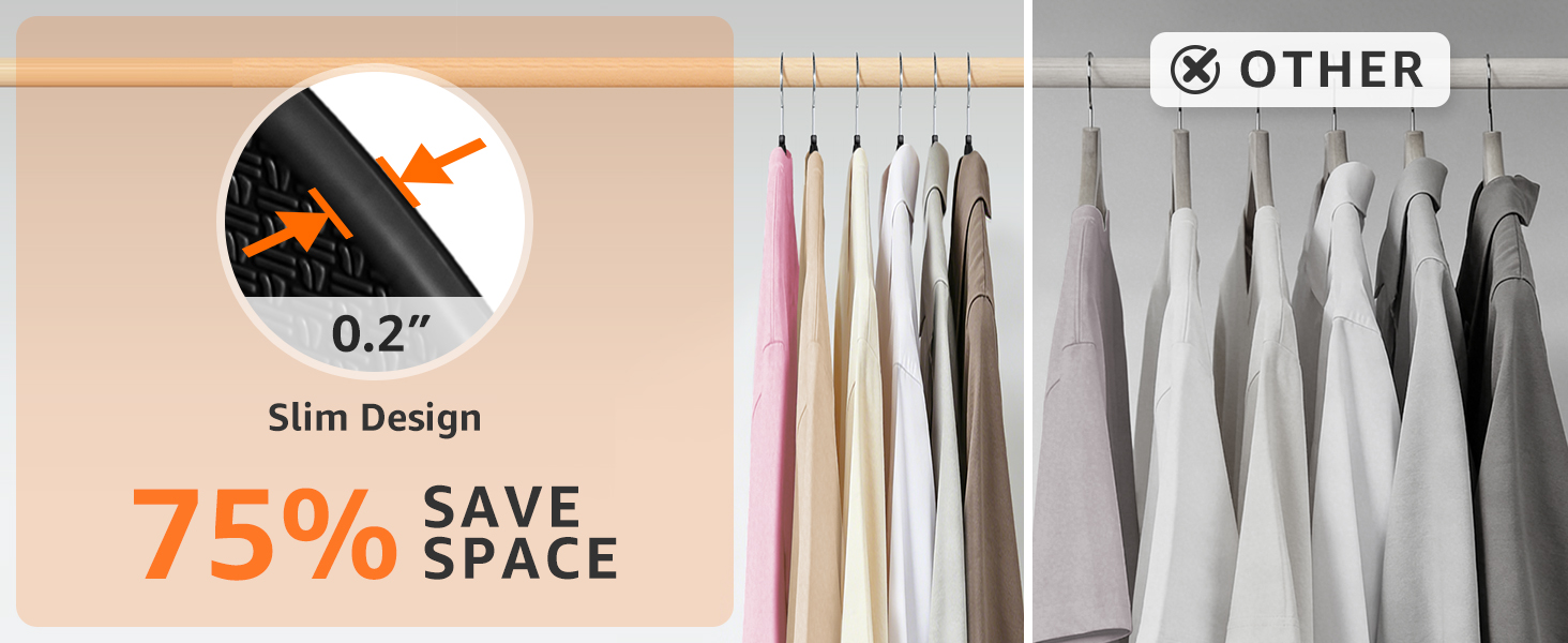 space saving hangers