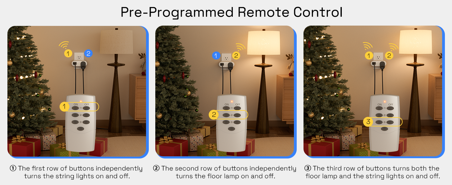 Pre-Programmed Remote Control