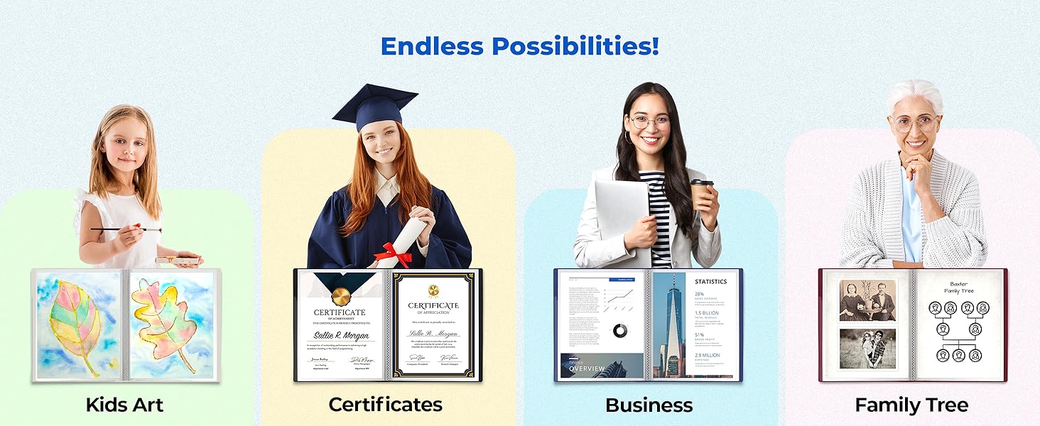 Dunwell Presentation Book 8.5x11 - Endless Possibilities!