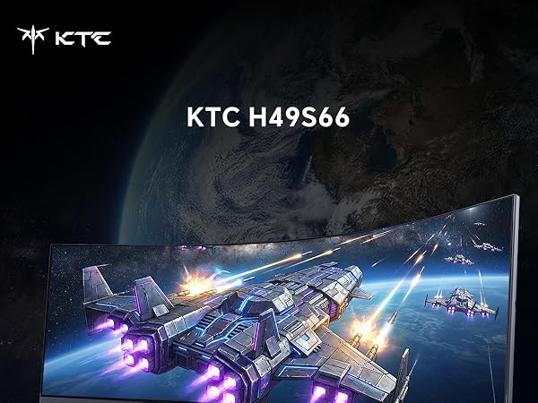 ktc large computer monitor gamer