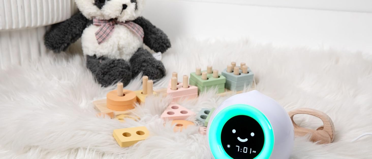 mella toddler clock ok to wake littlehippo little hippo nursery baby kid sleep training trainer