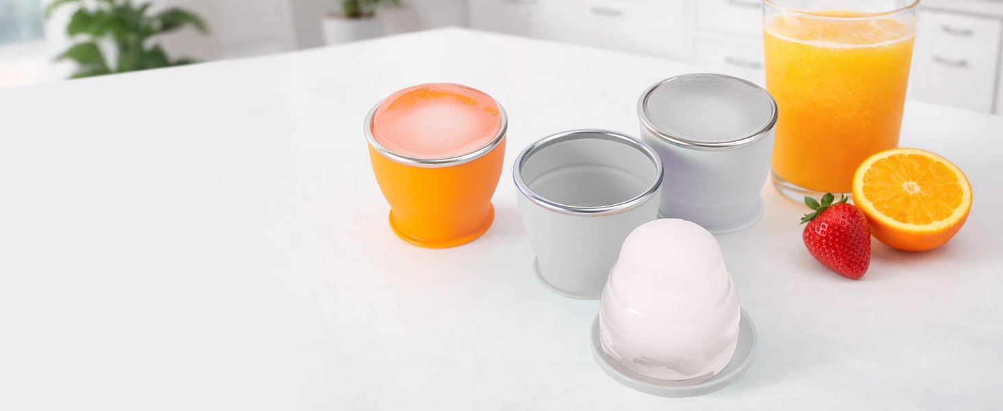 Use as an ice cube tray at home