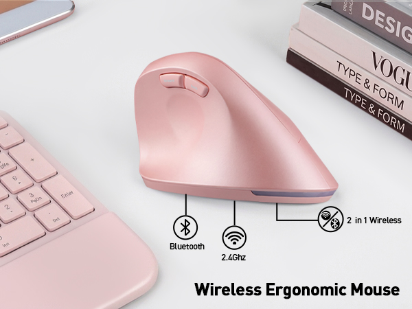 wireless ergonomic mouse