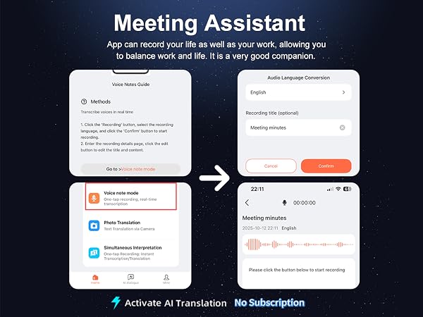 AI Translation Earbuds Real Time