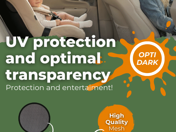 Caramaz self-adhesive kids-friendly sunshade