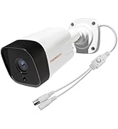 TIGERSECU 5MP Metal Long Range Security Camera for DVR, Weatherproof for Indoor/Outdoor Use, Hybr...
