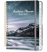 Zuozee Planner 2026-2027, 12 Monthly Academic Planner, Daily Planner from July 2026 to June 2027,...