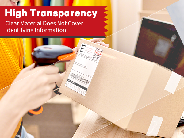 Clear Heavy Duty Packing Tape with Dispenser