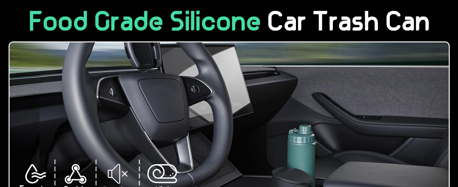 car trash can