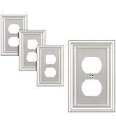 DEWENWILS 4 Pack Wall Plates for Electrical Outlets, 4.88