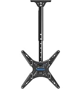 MOUNTUP Outdoor Ceiling TV Mount for 26"- 65" TVs, Waterproof &amp; Rustproof Outside Ceiling Mount w...