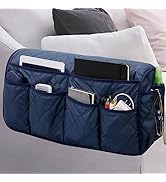 MEHIDFY Armchair Caddy, Waterproof Sofa Armrest Organizer, Non Slip Recliner Organizer, Remote Ho...