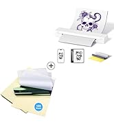 Zoolion M08F Wireless Tattoo Transfer Stencil Printer, 110 Sheets A4 Size Tattoo Transfer Paper