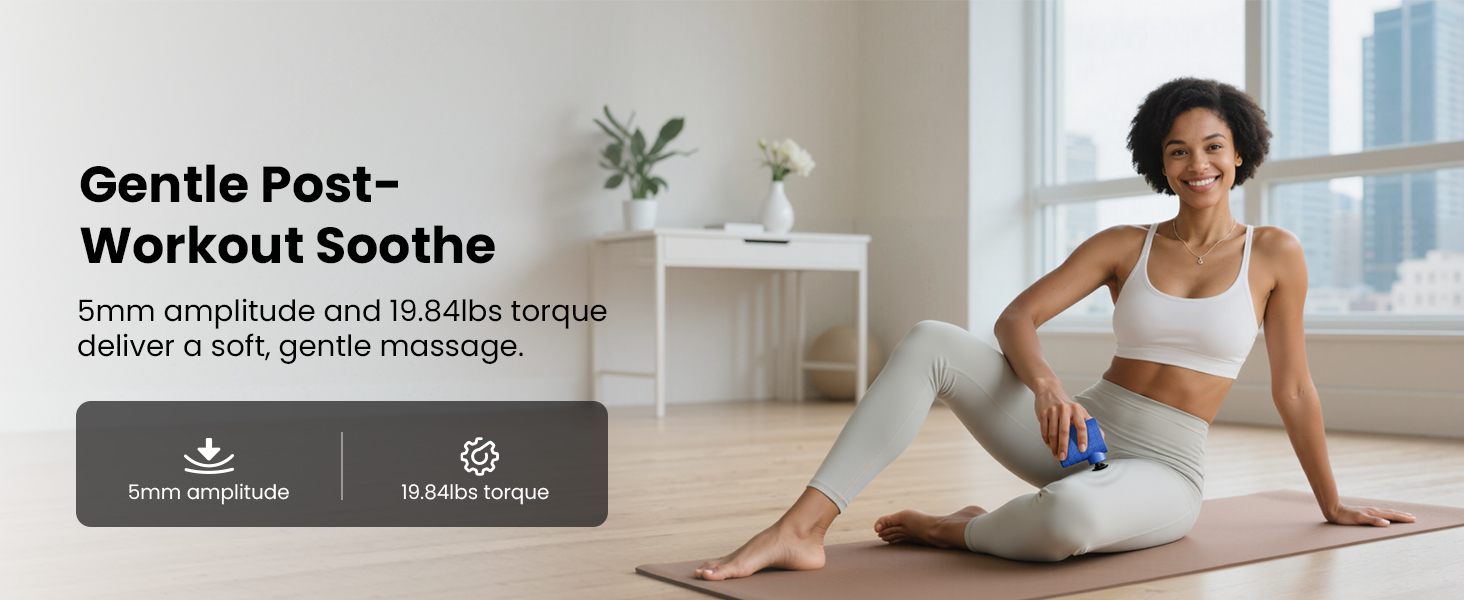 Mini Massage Gun Portable Percussion Muscle Travel Massager Gun