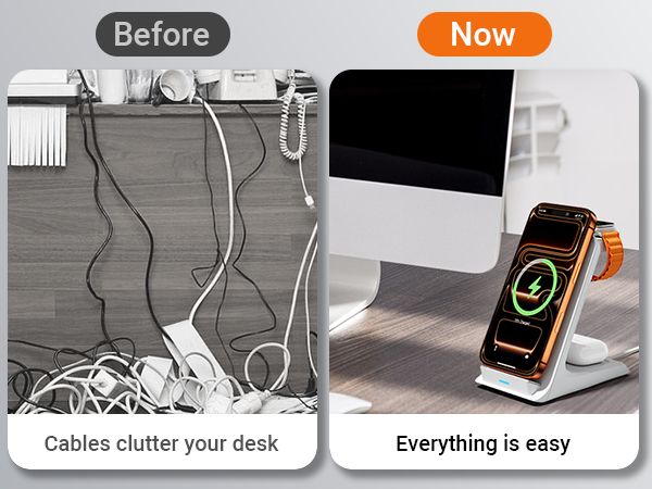 iphone charging dock 3 in 1