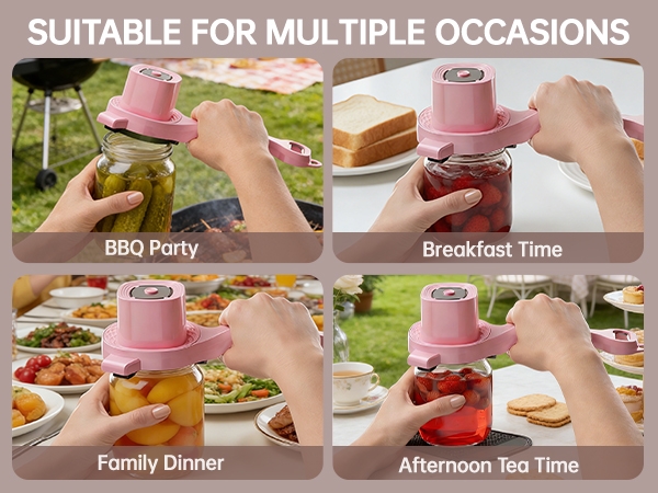 Electric Auto-adjust Jar Opener