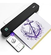PeriPage P92 Tattoo Stencil Printer Thermal Temporary Tattoo Printer with Stencil Paper Compatibl...