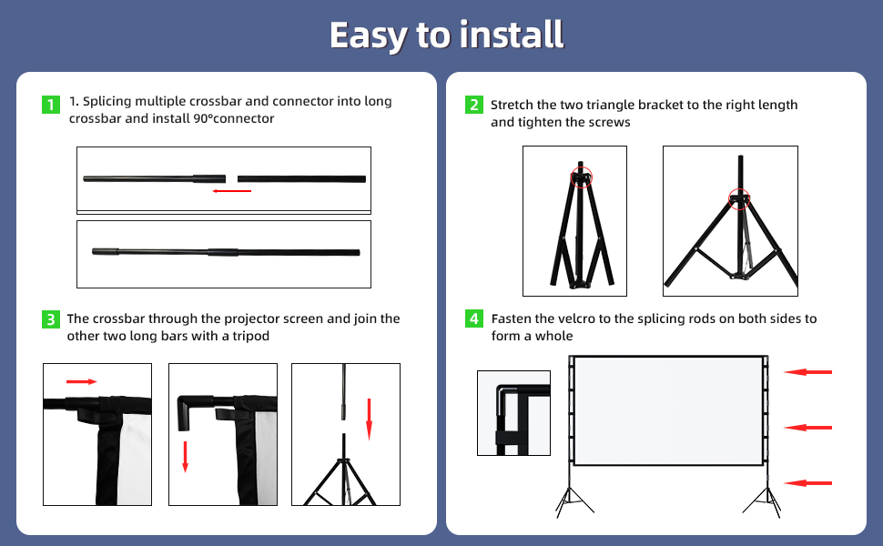Projector Screen Outdoor