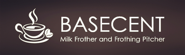 BASECENT Milk Frother and Frothing Pitcher
