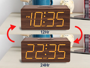 alarm clock with usb port
