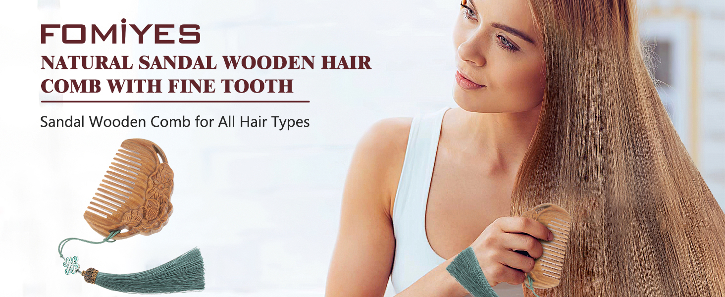 Wooden Scent Comb