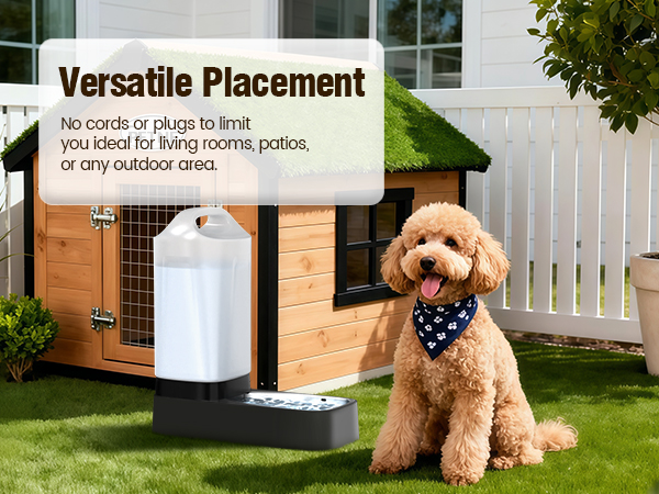 dog water bowl dispenser