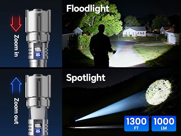 tactical flashlight,