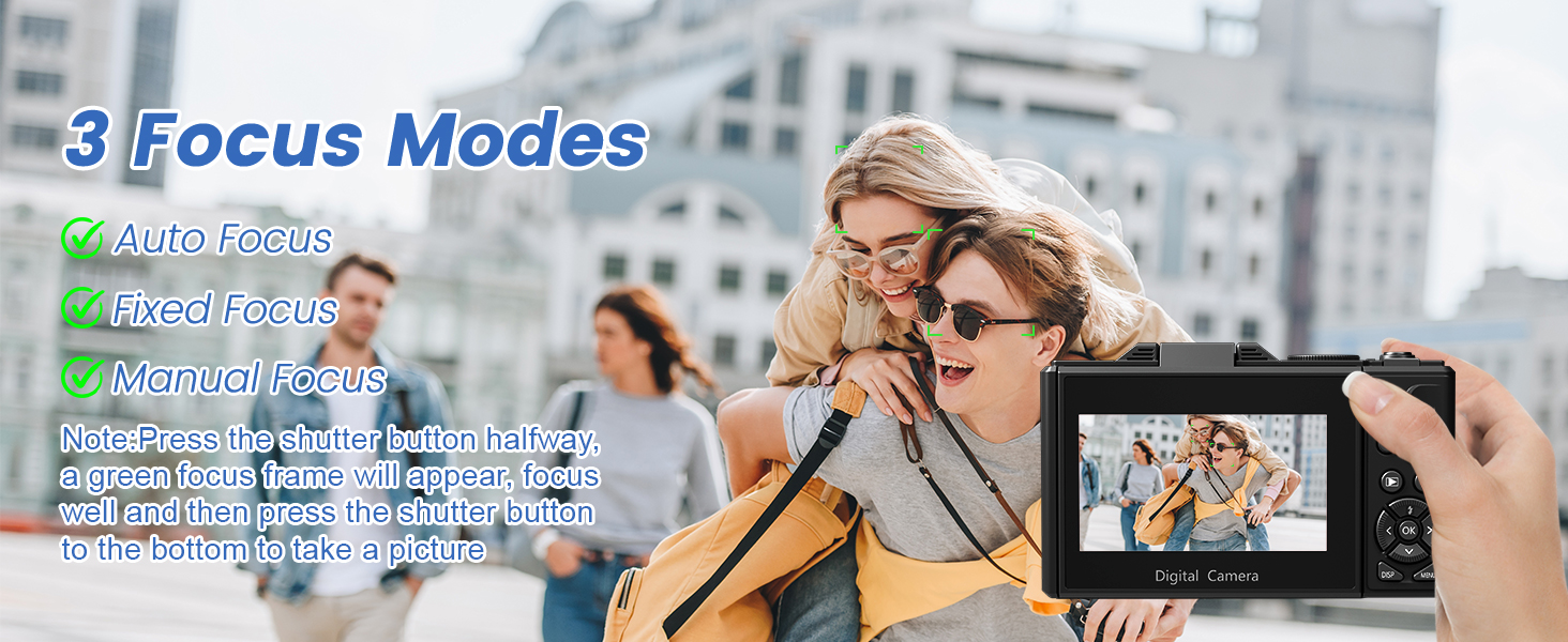 digital camera with flip screen