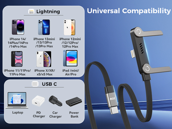 lightning cable stand