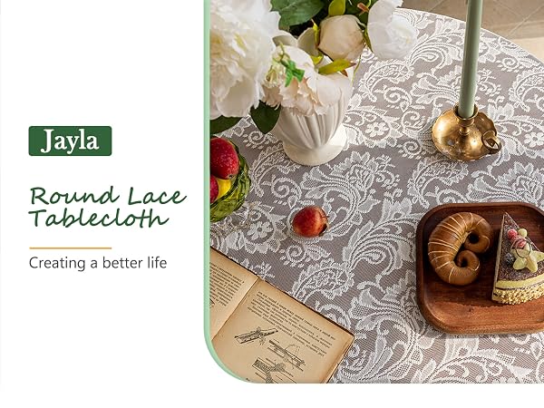 round lace tablecloth
