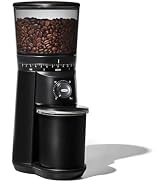OXO Brew Conical Burr Grinder - Matte Black, Stainless Steel Burrs, One-Touch Automatic Smart Grind