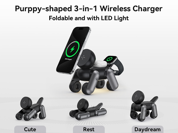 3-in-1 Wireless Charger