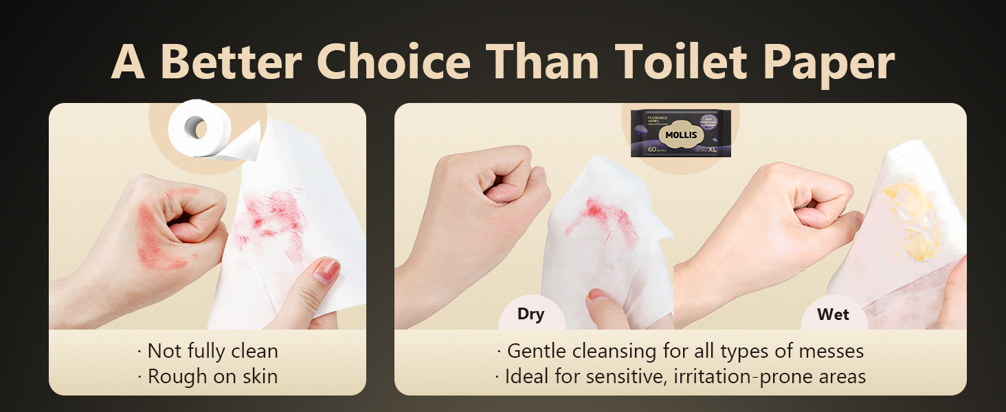 Gentle cleansing for all types of messes