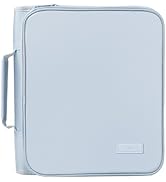 SUNEE Zipper Binder Bag with Handle, 2-Inch 3-Ring O-Ring, 500-Sheet Capacity, Includes Zip Pocke...