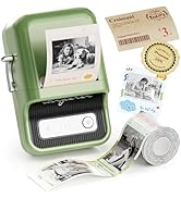 NIIMBOT B21 Pro Sticker Printer, 300DPI, Fun APP, Portable Inkless Label Printer, Bluetooth Stick...