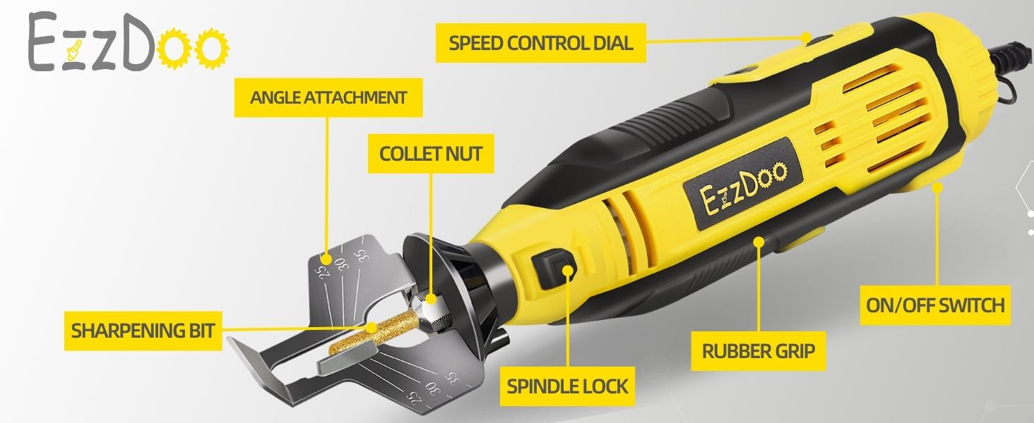 ezzdoo chainsaw chain sharpener