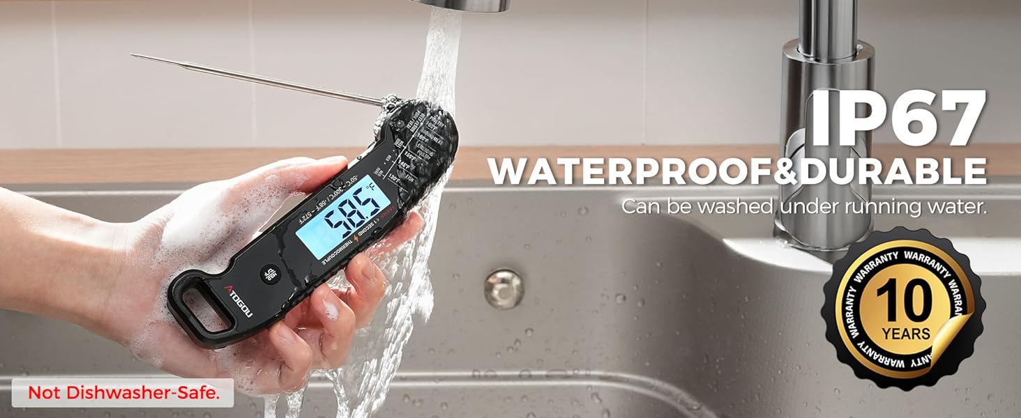 ATOGOU Thermocouple Meat Thermometer