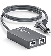 Linkoostar Dual Ports Starlink Ethernet Adapter for Starlink V2, Multi Starlink Ethernet Adapter ...
