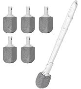 ENWARUTU Upgrade Pumice Stone Toilet Bowl Cleaner,Bathroom Cleaner Brush Toilet Wand Refills with...