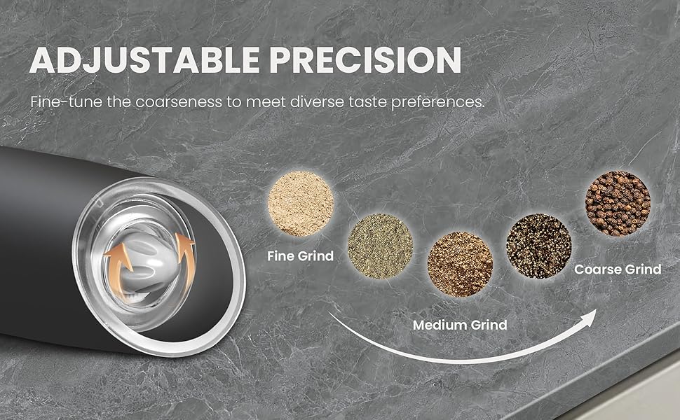 salt and pepper grinder set