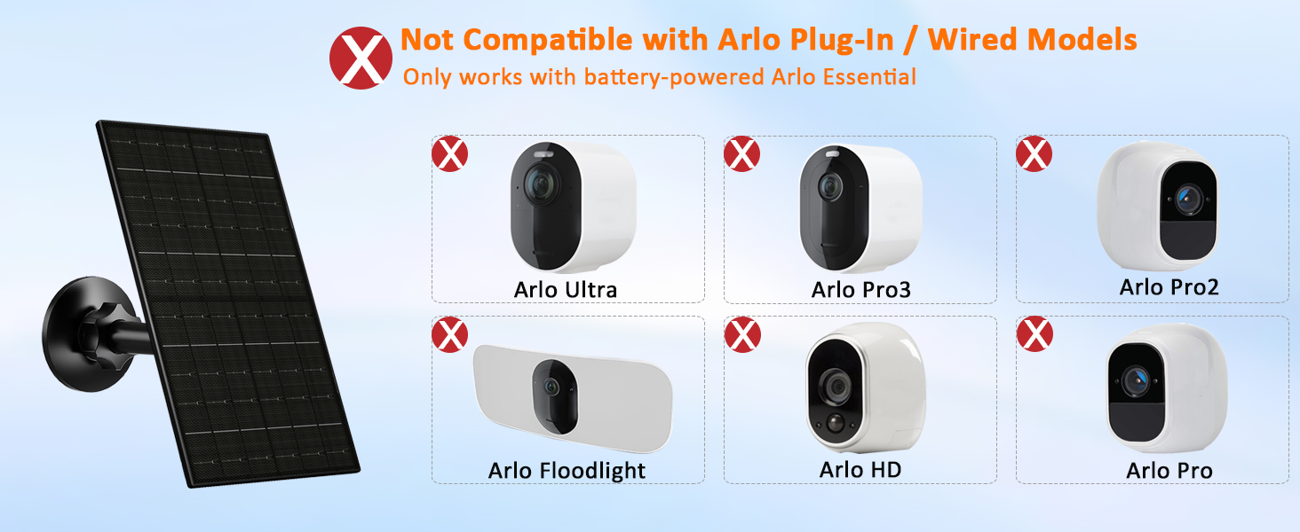 arlo solar panel