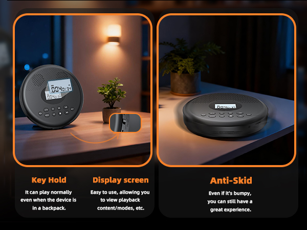 portable cd player with speakers