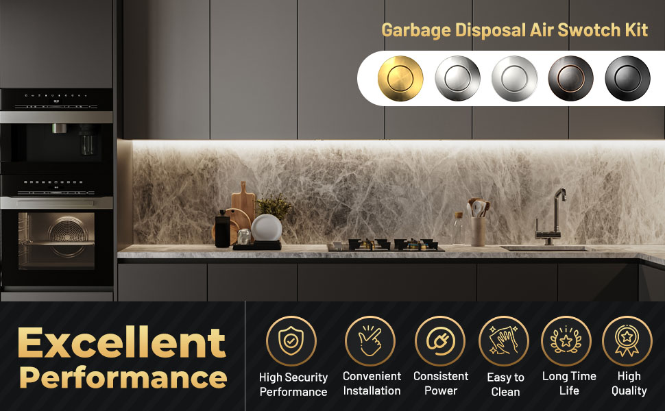 garbage disposal switch