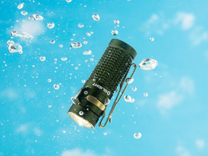 IPX8 Waterproof: With The waterproof flashlight, no worries about the rainy days