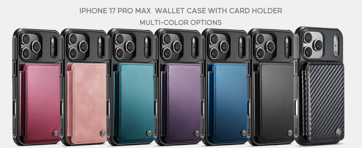 iPhone 17 promax wallet case