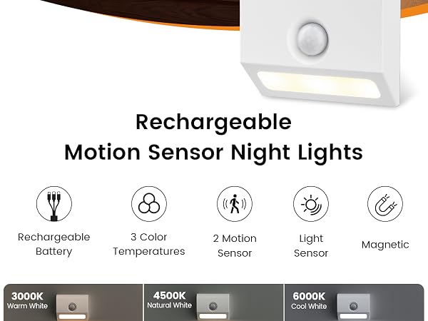 rechargeable night light