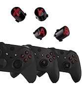 eXtremeRate ABXY Buttons for Xbox Elite Controller Series 2, Elite Serie 1 Replacement Parts, Thr...