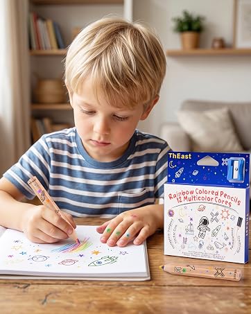 toddler colored pencils