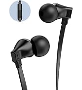 Unipows Earbuds with Microphone - in-Ear Earphones with HiFi Stereo Powerful Bass, Wired Ear Buds...